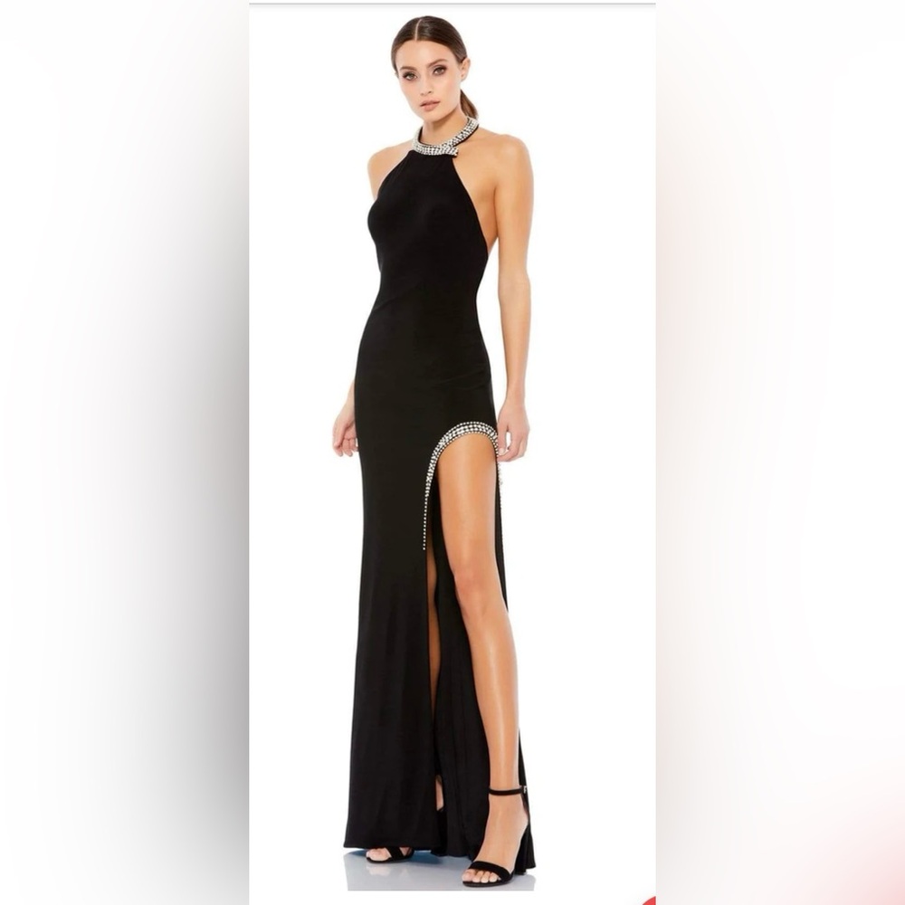 Elegant Black Evening Dress